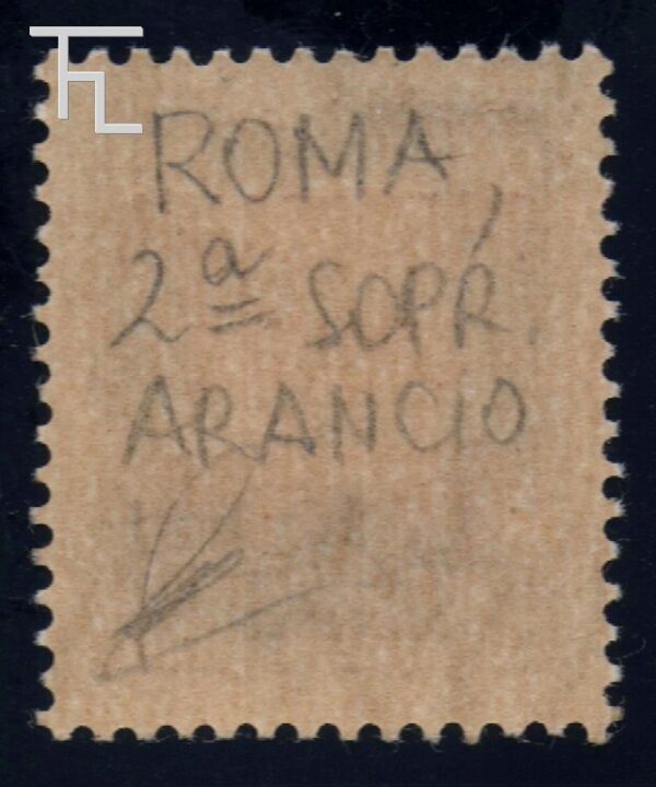 13800-Cent. 50 - Doppia soprastampa in arancio - - Image 3