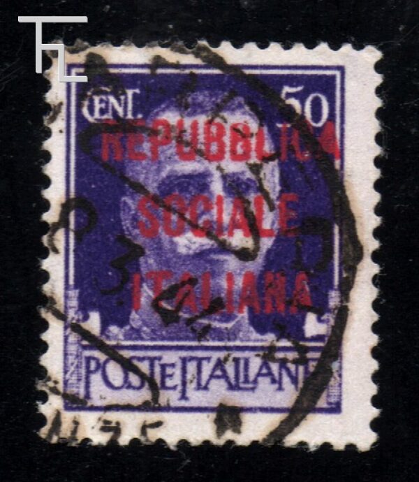 13300-Cent. 50 - Tiratura di Firenze - LILLA - - Image 3