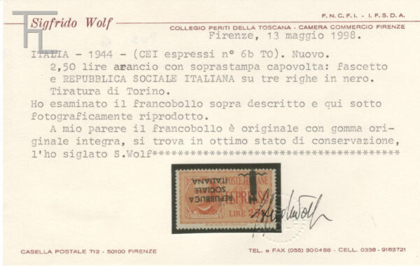 24800-L. 2,50 - ESPRESSI - Tiratura di TORINO - - Image 3