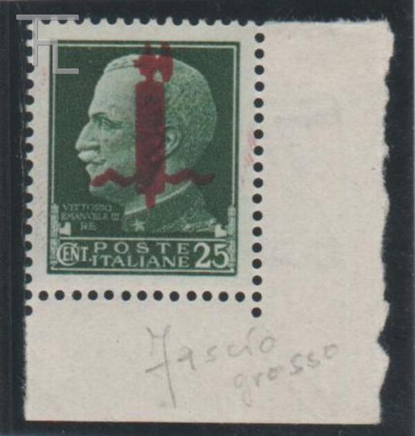 900-Cent. 25 - FASCIO GROSSO