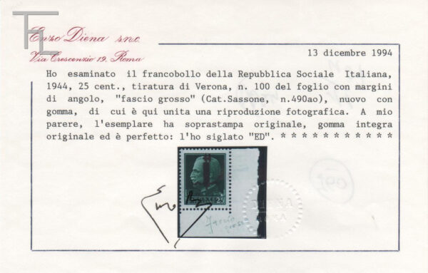 900-Cent. 25 - FASCIO GROSSO - Image 3