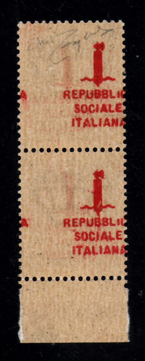 1150 - Cent.25- scambio di soprastampa - - Image 4