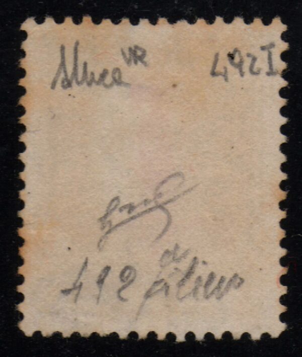 6650-Cent.30- Tiratura di Verona - carminio lillaceo - - Image 3